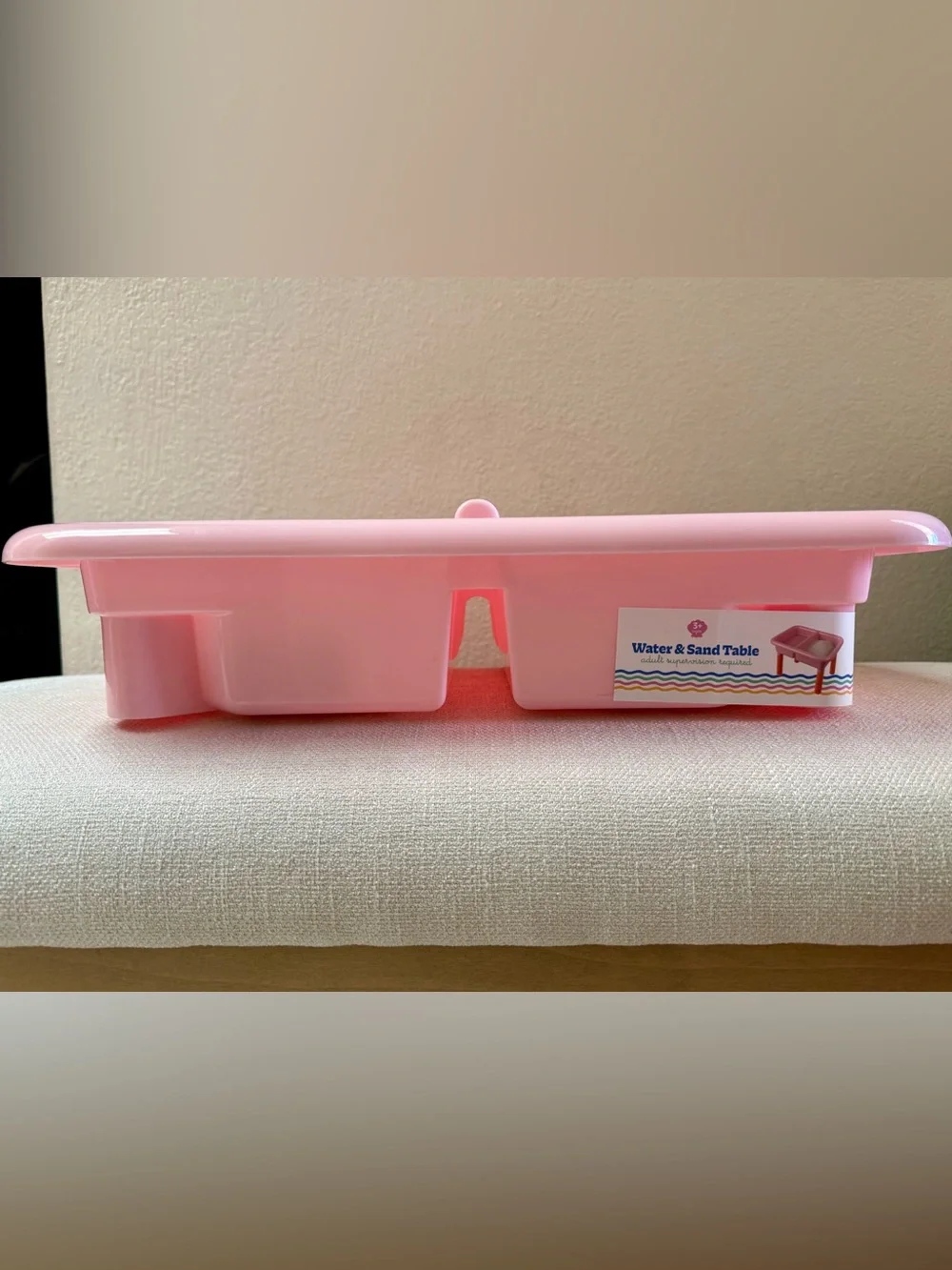 Target Pink and Orange Dual-Compartment Kids Sensory Table